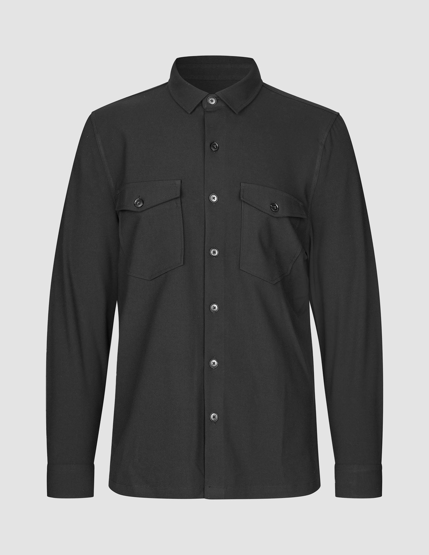 Ease Overshirt Black